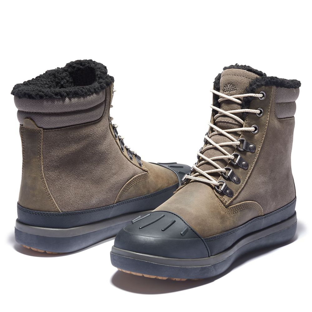 Bocanci De Zapada Timberland Barbati Masline Verzi/Negrii - Ashwood Park Waterproof - Romania - RNSV